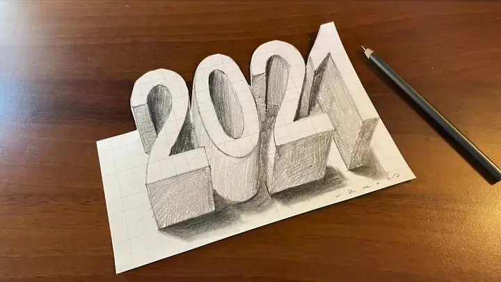 Cách Vẽ Số Nổi