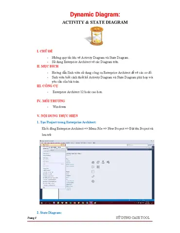 Cách Vẽ State Diagram Cách Vẽ State Diagram