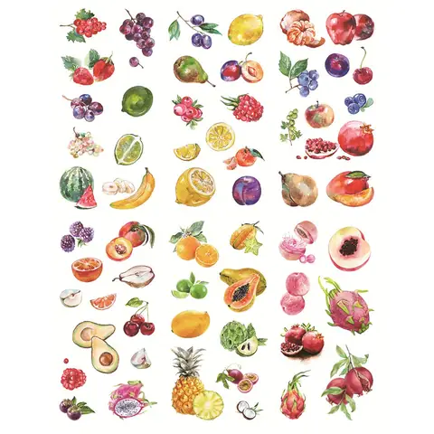 Cách Vẽ Sticker Hoa Quả Cách Vẽ Sticker Hoa Quả