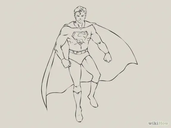 Cách Vẽ Superman Cách Vẽ Superman