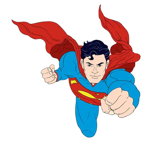 Cách Vẽ Superman Cách Vẽ Superman