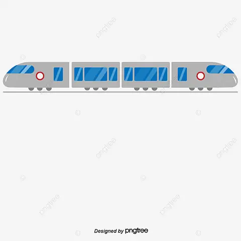 Cách Vẽ Tàu Điện