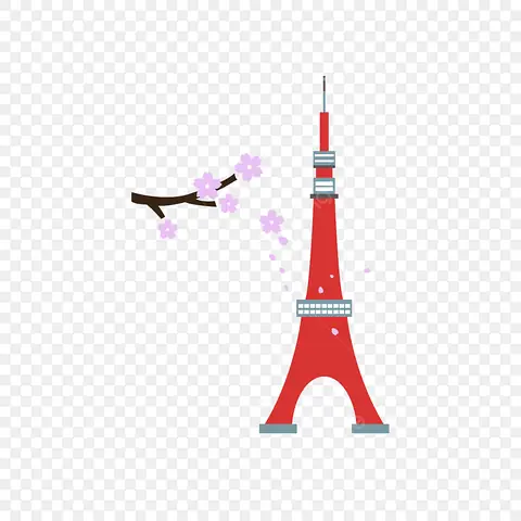 Cách Vẽ Tháp Tokyo Cách Vẽ Tháp Tokyo