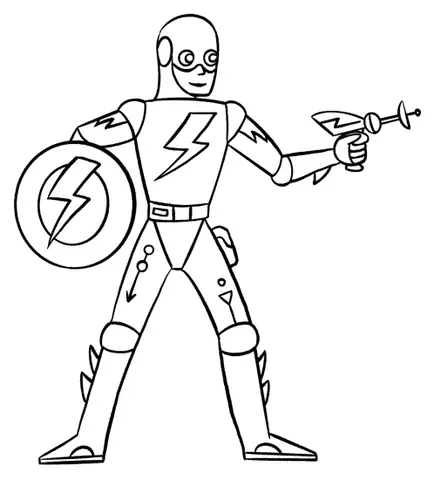 Cách Vẽ The Flash Cách Vẽ The Flash