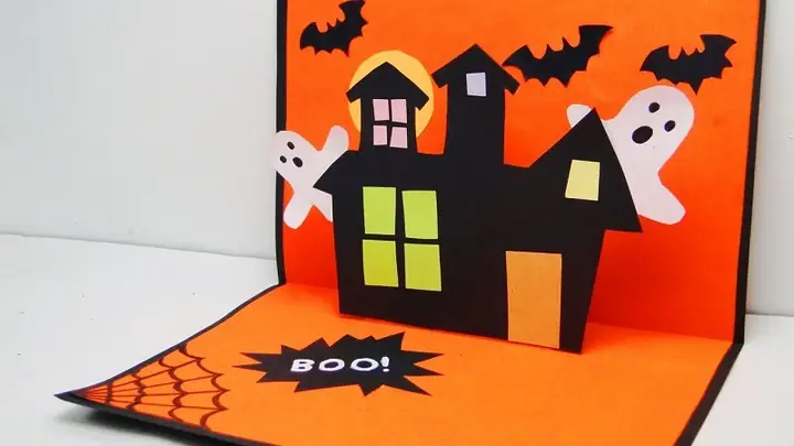 Cách Vẽ Thiệp Halloween