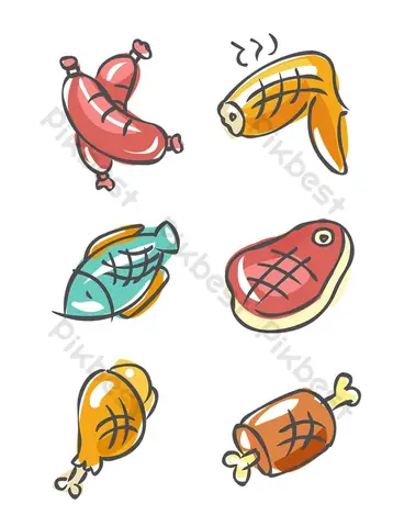 Cách Vẽ Thịt Cá Cách Vẽ Thịt Cá