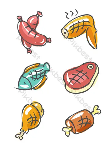 Cách Vẽ Thịt Cá Cách Vẽ Thịt Cá