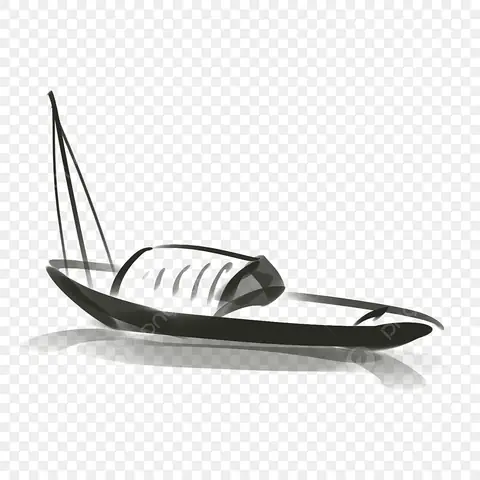 Cách Vẽ Thuyền Trên Sông