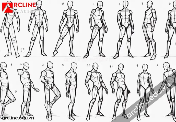 Cách Vẽ Tỉ Lệ Người