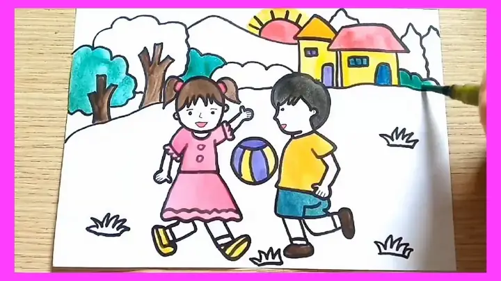 Cách Vẽ Tình Bạn