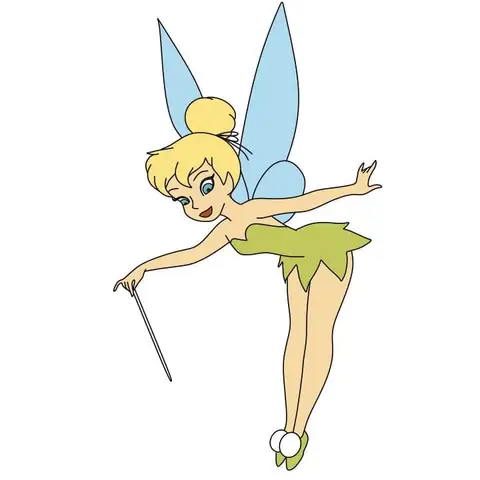 Cách Vẽ Tinker Bell