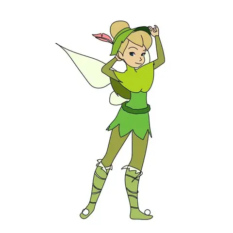 Cách Vẽ Tinker Bell