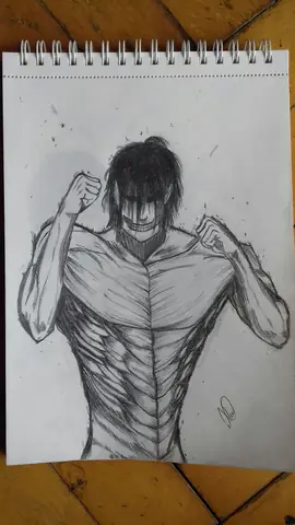 Cách Vẽ Titan Eren