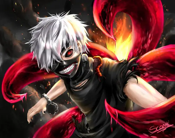 Cách Vẽ Tokyo Ghoul
