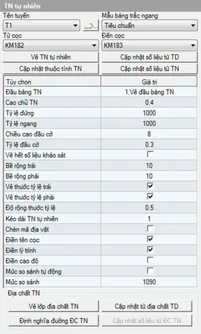 Cách Vẽ Trắc Ngang Cách Vẽ Trắc Ngang