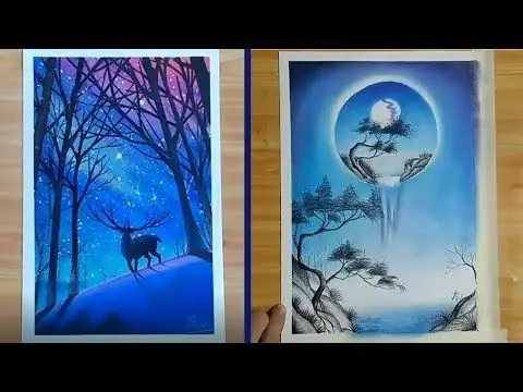 Cách Vẽ Tranh Galaxy