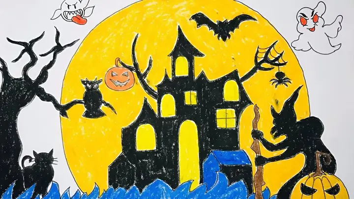 Cách Vẽ Tranh Halloween Cách Vẽ Tranh Halloween