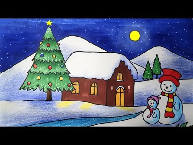 Cách Vẽ Tranh Noel Cách Vẽ Tranh Noel
