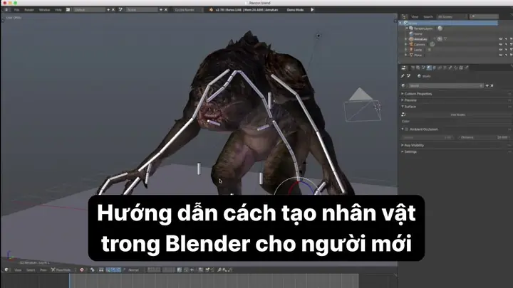 Cách Vẽ Trên Blender