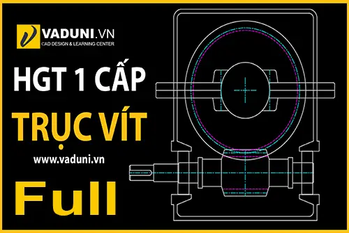 Cách Vẽ Trục Vít