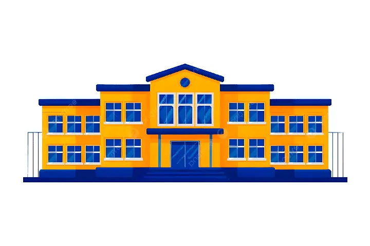 Cách Vẽ Trường Học 3d