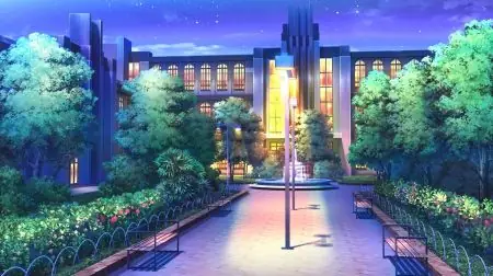 Cách Vẽ Trường Học Anime