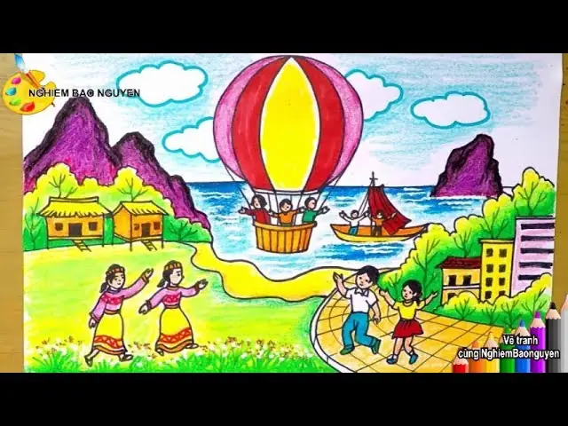 Cách Vẽ Tuổi Thơ
