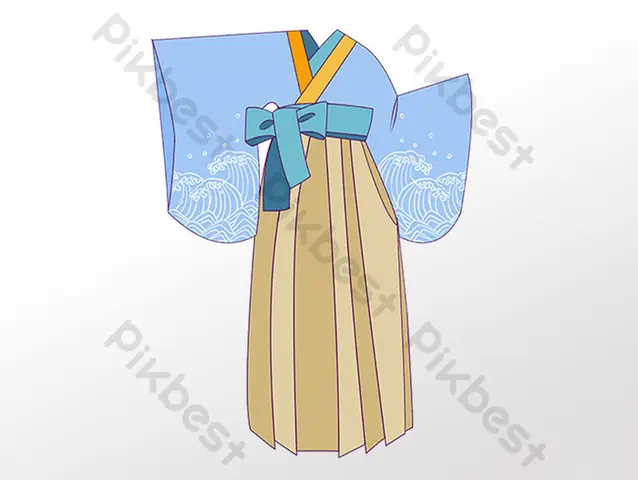 Cách Vẽ Váy Kimono Cách Vẽ Váy Kimono