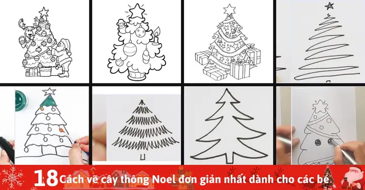 Cách Vẽ Vê Noel Cách Vẽ Vê Noel