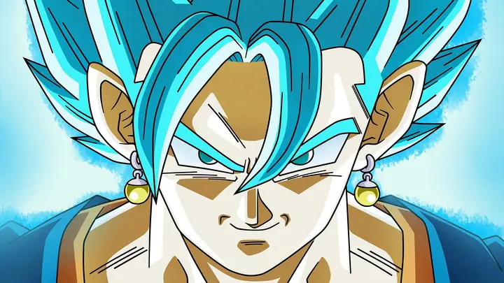 Cách Vẽ Vegito Blue