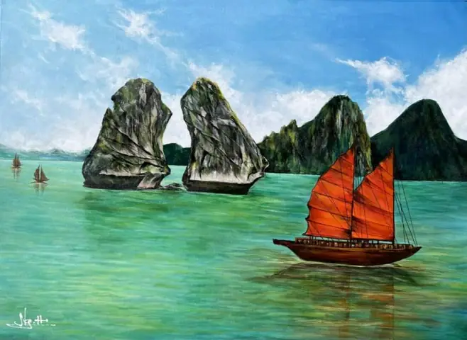 Cách Vẽ Vịnh Hạ Long