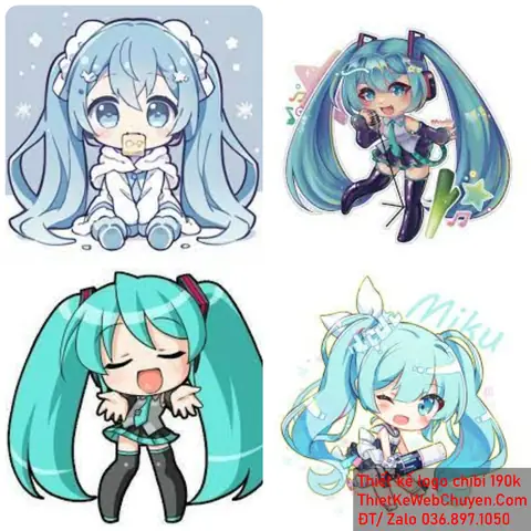 Cách Vẽ Vocaloid Chibi