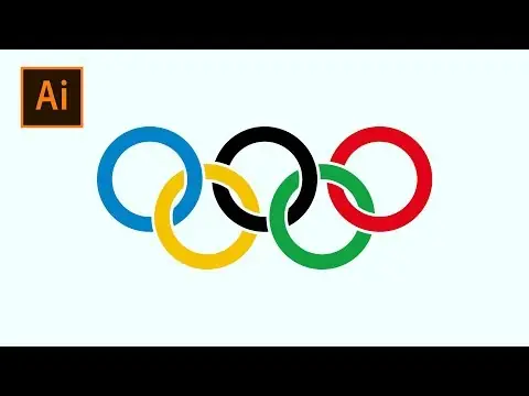 Cách Vẽ Vòng Olympic