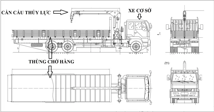 Cách Vẽ Xe Cẩu Cách Vẽ Xe Cẩu