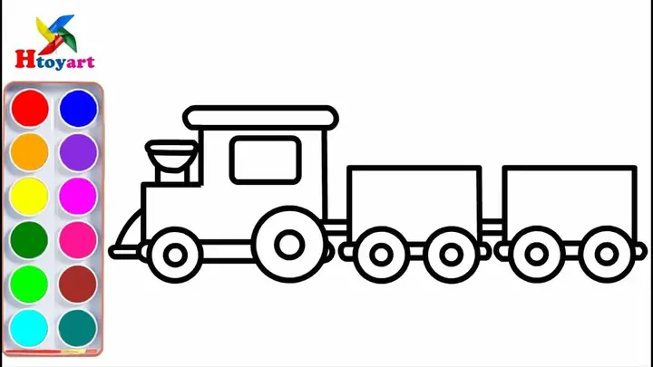 Cách Vẽ Xe Lửa Cách Vẽ Xe Lửa
