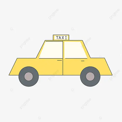 Cách Vẽ Xe Taxi