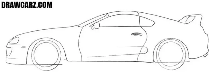 Cách Vẽ Xe Toyota Cách Vẽ Xe Toyota
