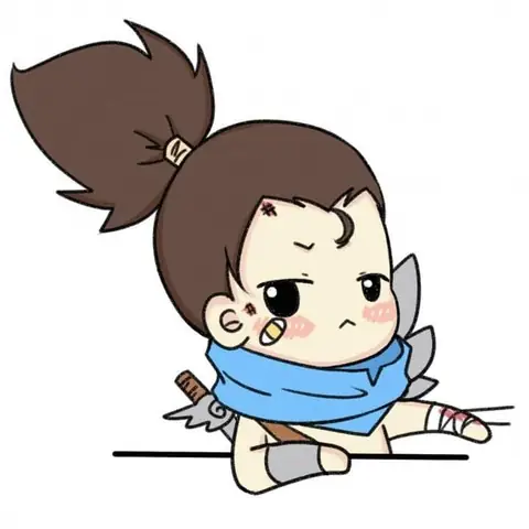 Cách Vẽ Yasuo Chibi