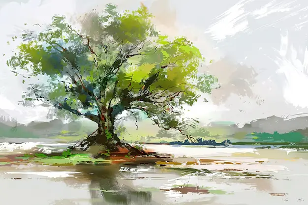 Phong Cách Vẽ Cọ