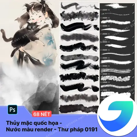 Phong Cách Vẽ Cọ