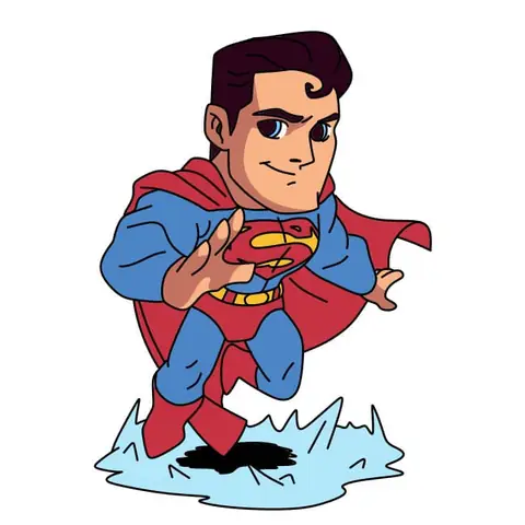 Xem Cách Vẽ Superman