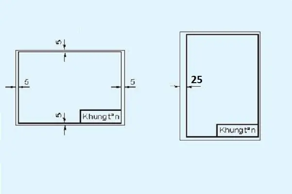 Cách Bản Vẽ Khung Tên