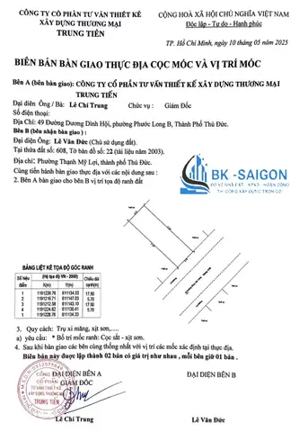 Cách Đo Vẽ Hiện Trạng