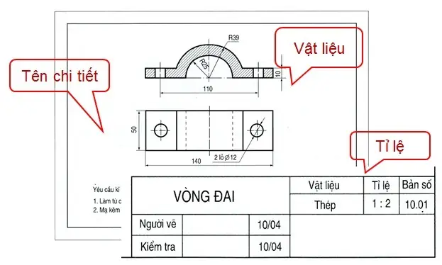 Cách Đọc Bản Vẽ Kỹ Thuật