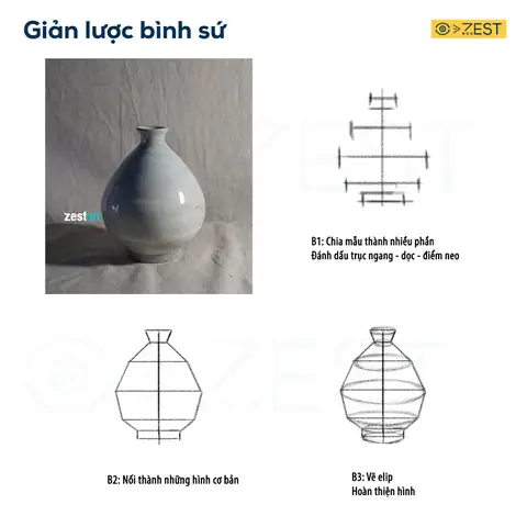 Cách Dựng Hình Vẽ Tĩnh Vật Cách Dựng Hình Vẽ Tĩnh Vật