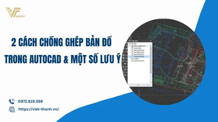 Cách Ghép Bản Vẽ Trong Autocad