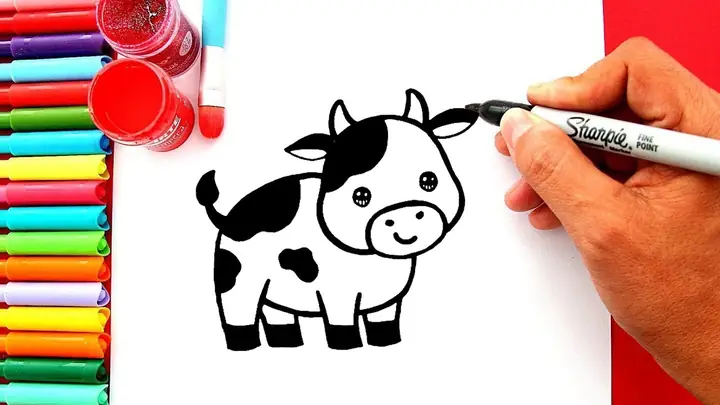 Cách Học Vẽ Con Bò