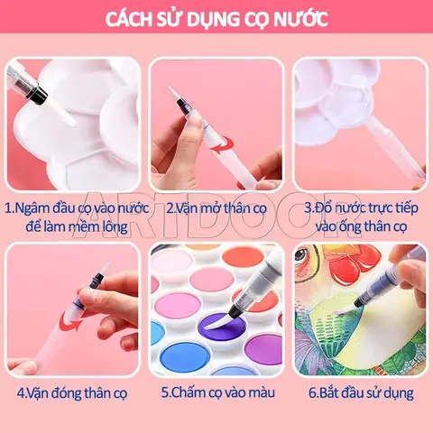 Cách Làm Cọ Vẽ Móng Cách Làm Cọ Vẽ Móng