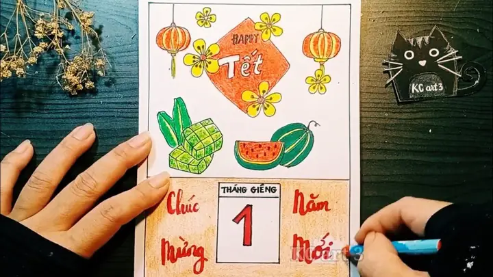 Cách Trang Trí Vẽ Lịch Cách Trang Trí Vẽ Lịch