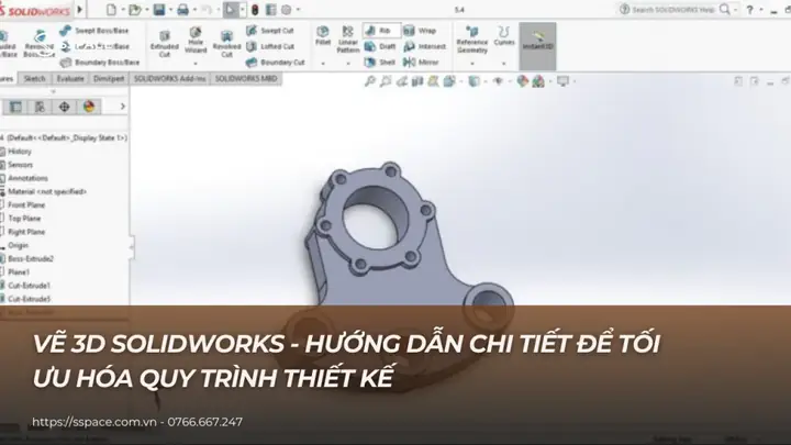 Cách Vẽ 3d Bằng Solidworks Cách Vẽ 3d Bằng Solidworks